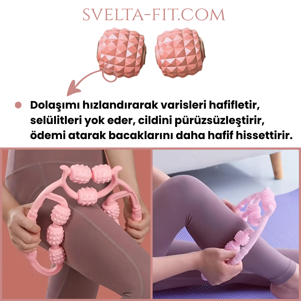 Svelta-Fit™ Bacak İncelten Sıkılaştıran Masaj Aleti